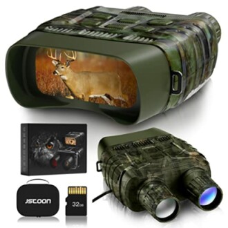 JStoon Night Vision Goggles - High-Quality Digital Infrared Night Vision Binoculars for Hunting & Surveillance